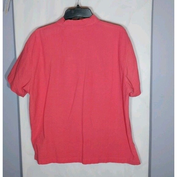 VTG Button Up Top XL Pink Embroidered Beaded Frogs Grandmacore Cottagecore Boho - Picture 8 of 11